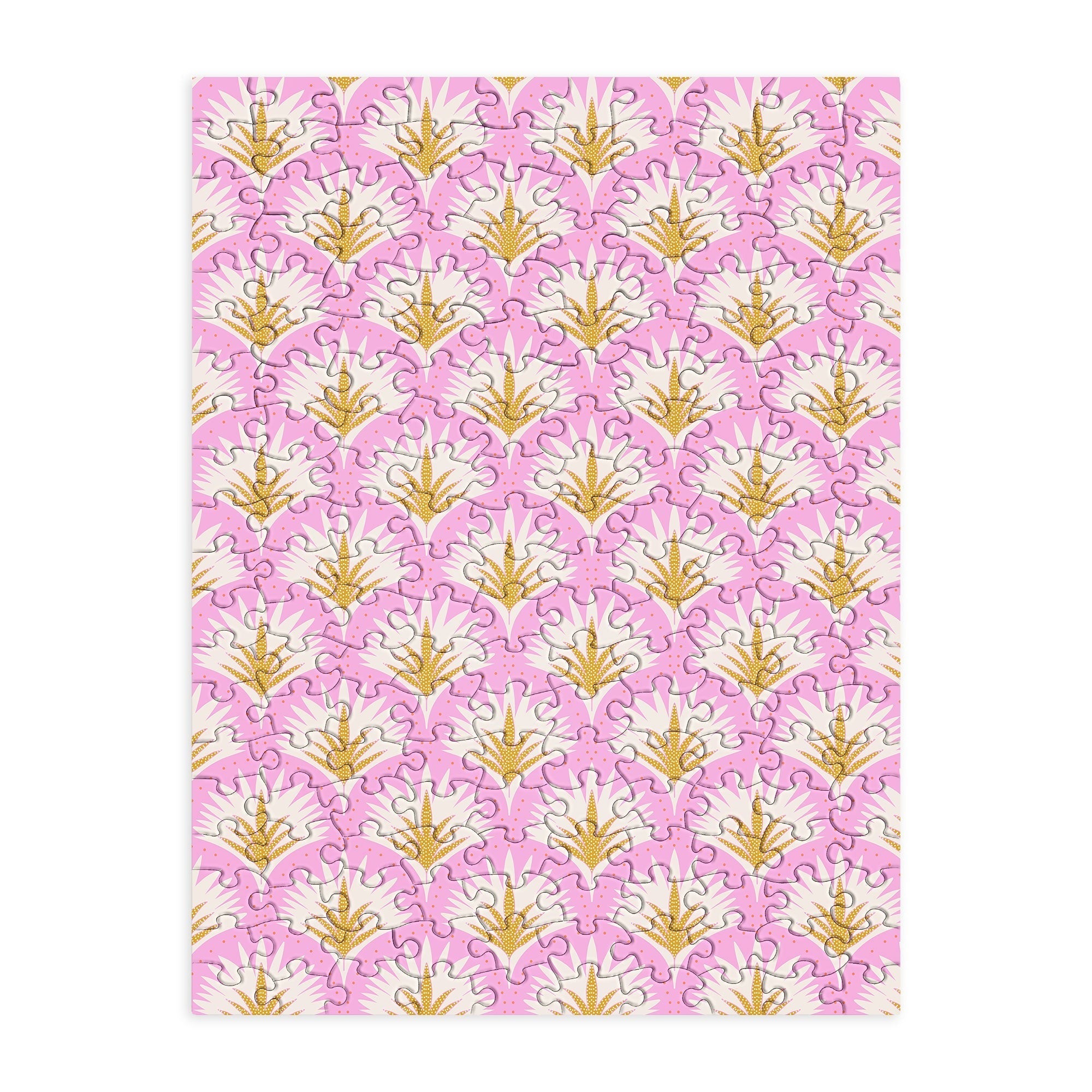 Jennifer Labre Pink Palmetto Puzzle