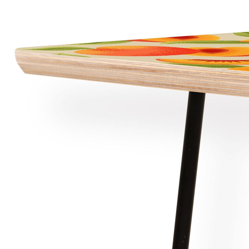 Jessica Molina Peach Pattern Coffee Table