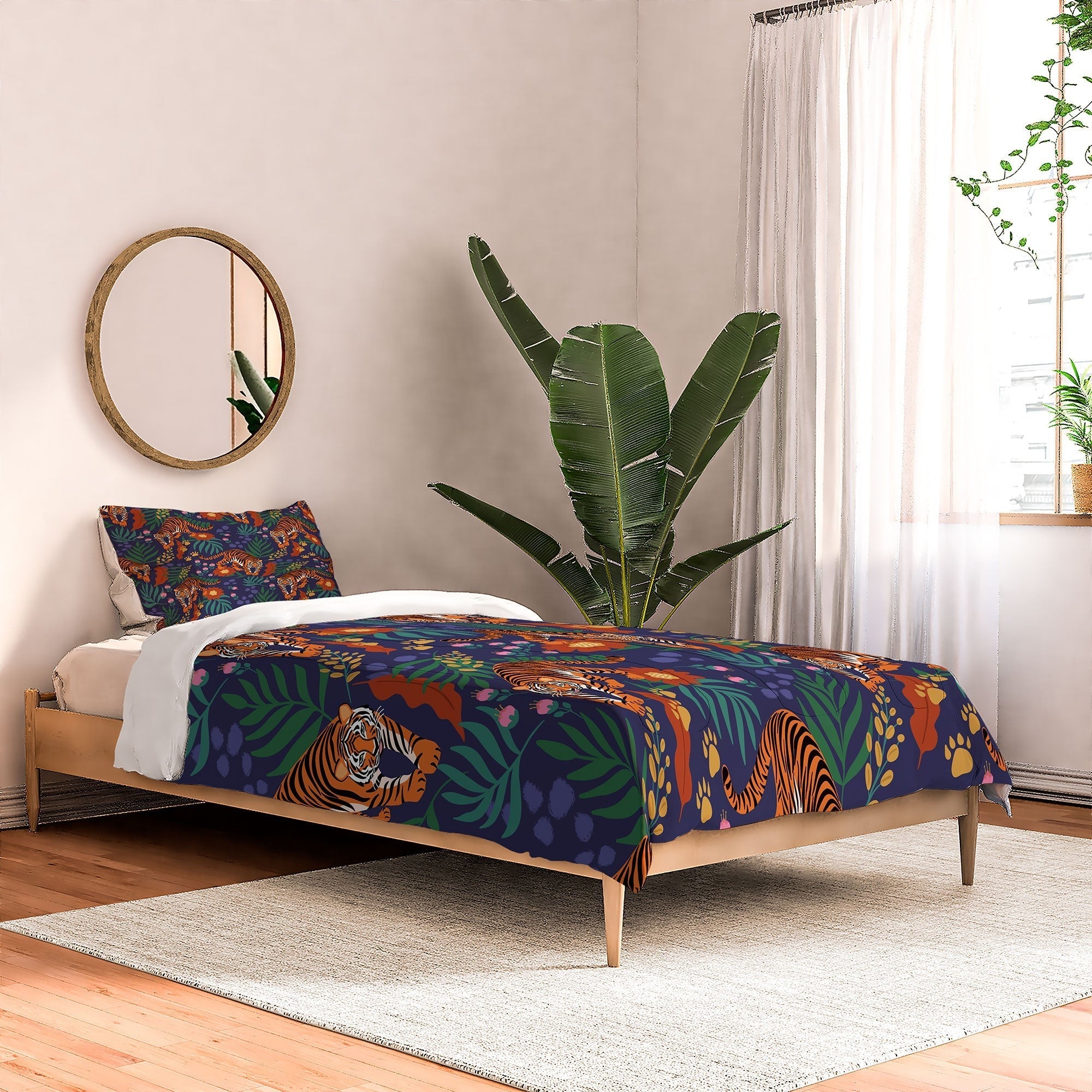 Design by Spark Tiger of the Glorious Jungle Comforter