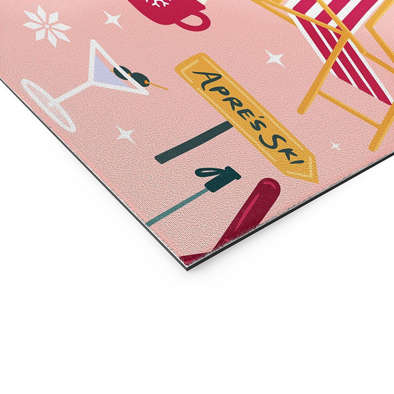 Design by Spark Apres Ski Holiday Welcome Mat