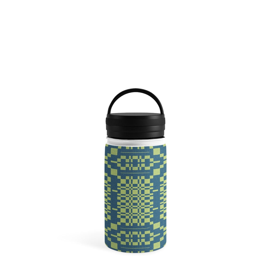 Marta Barragan Camarasa Nostalgic Grid Design Water Bottle
