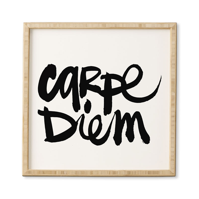Kal Barteski Carpe Diem Framed Wall Art