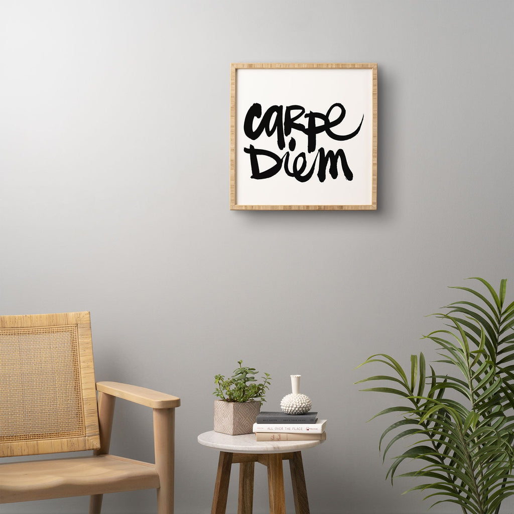 Kal Barteski Carpe Diem Framed Wall Art