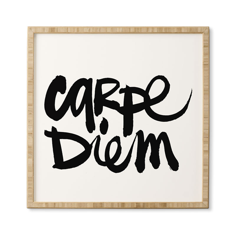 Kal Barteski Carpe Diem Framed Wall Art