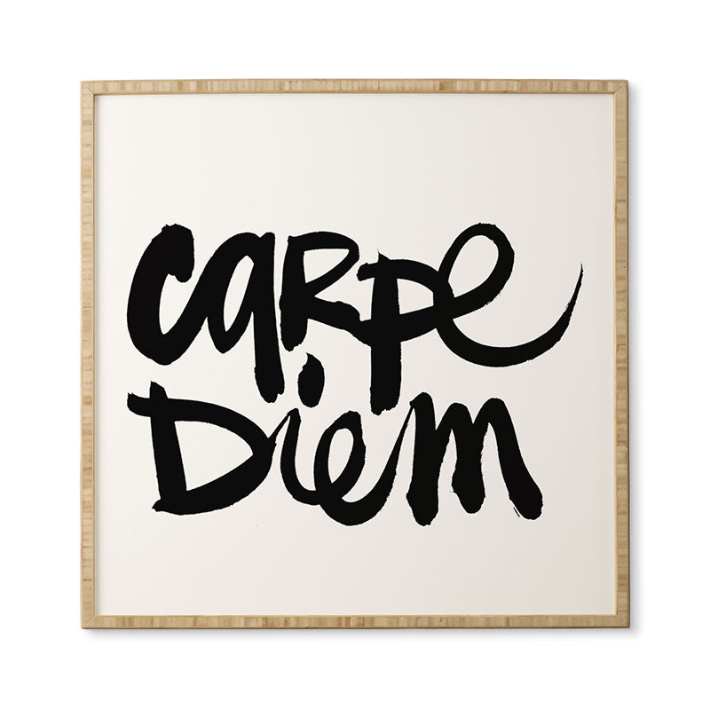 Kal Barteski Carpe Diem Framed Wall Art