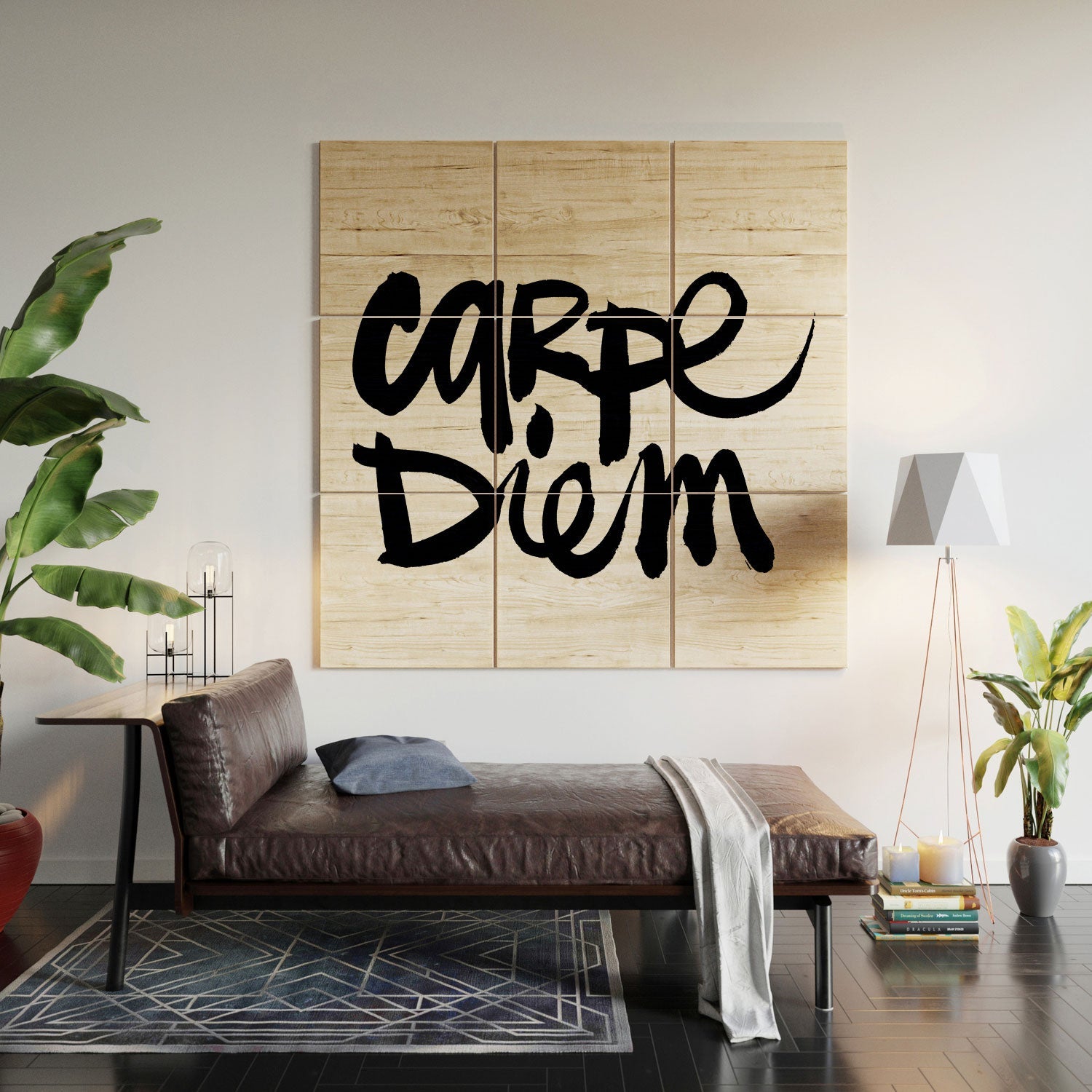Kal Barteski Carpe Diem Wood Wall Mural