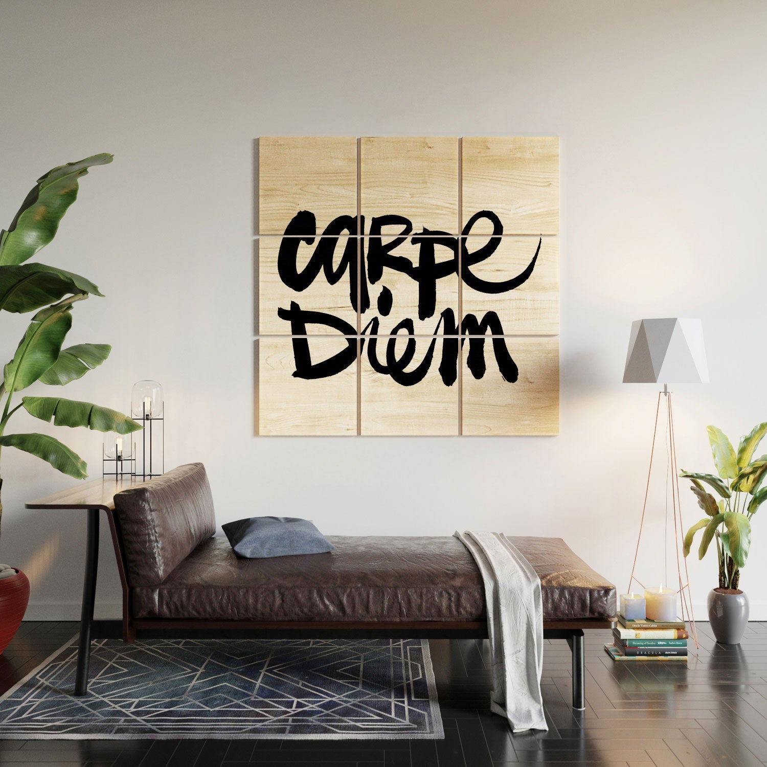 Kal Barteski Carpe Diem Wood Wall Mural