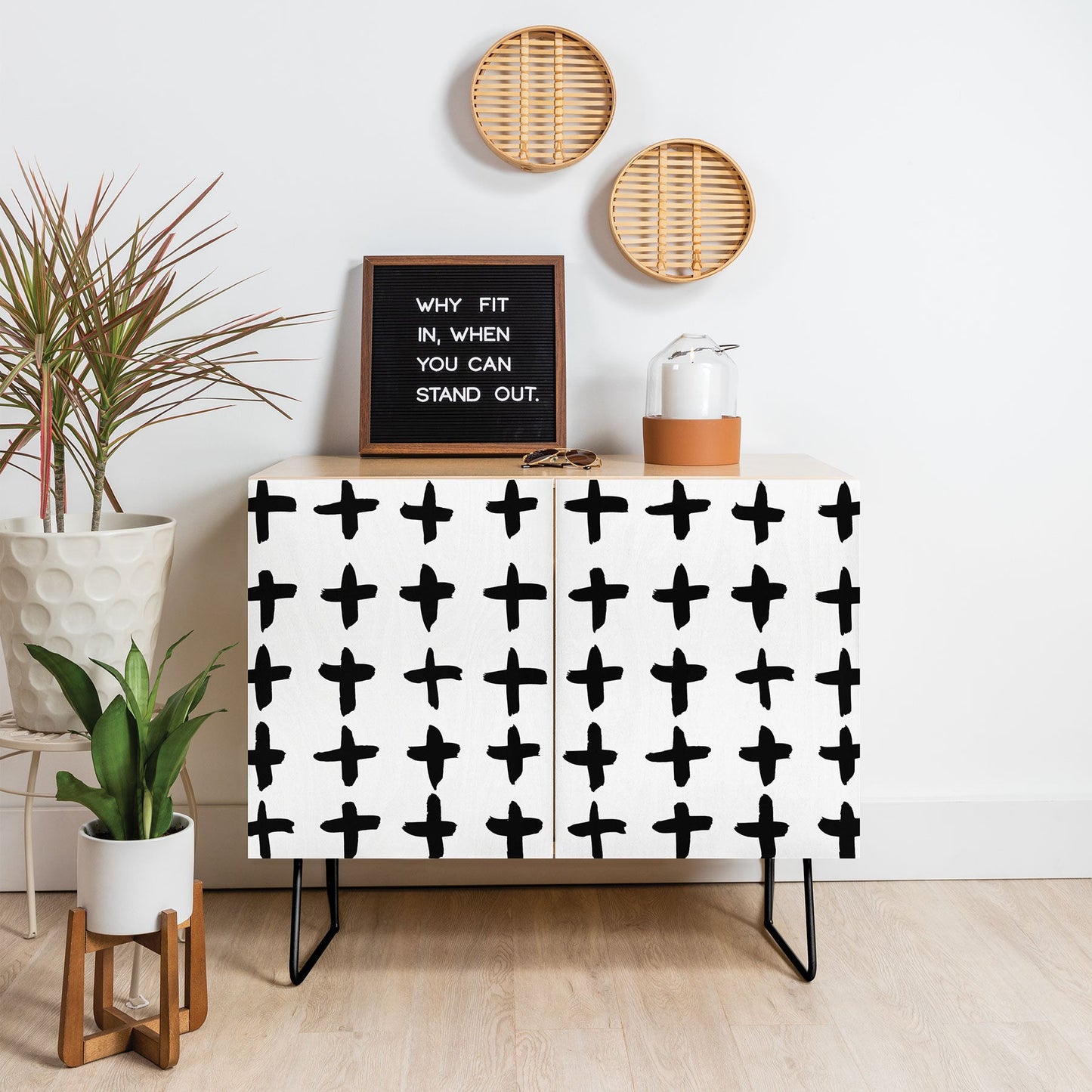 Kal Barteski PLUS white Credenza