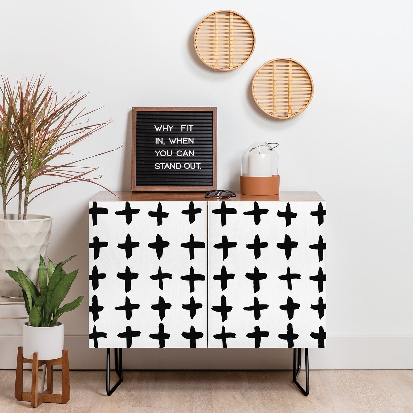 Kal Barteski PLUS white Credenza
