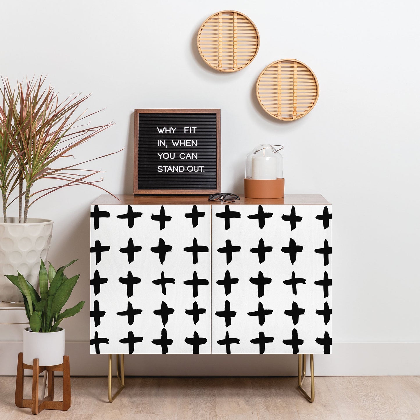 Kal Barteski PLUS white Credenza