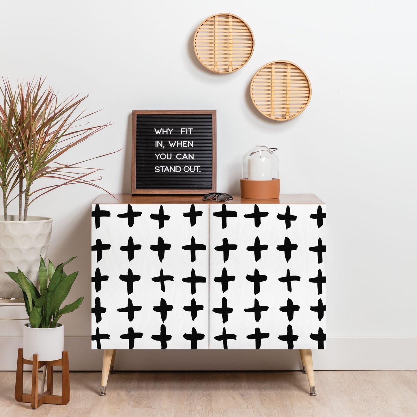 Kal Barteski PLUS white Credenza