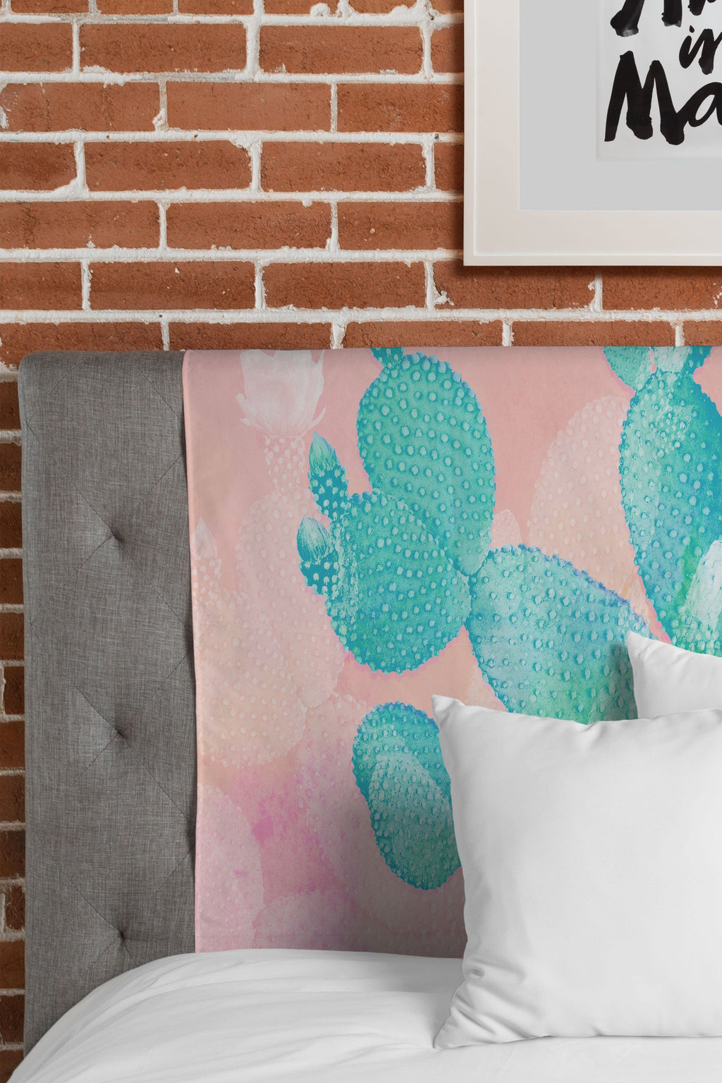 Kangarui Pastel Cactus Tapestry