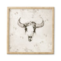 Kangarui Romantic Boho Buffalo III Framed Wall Art