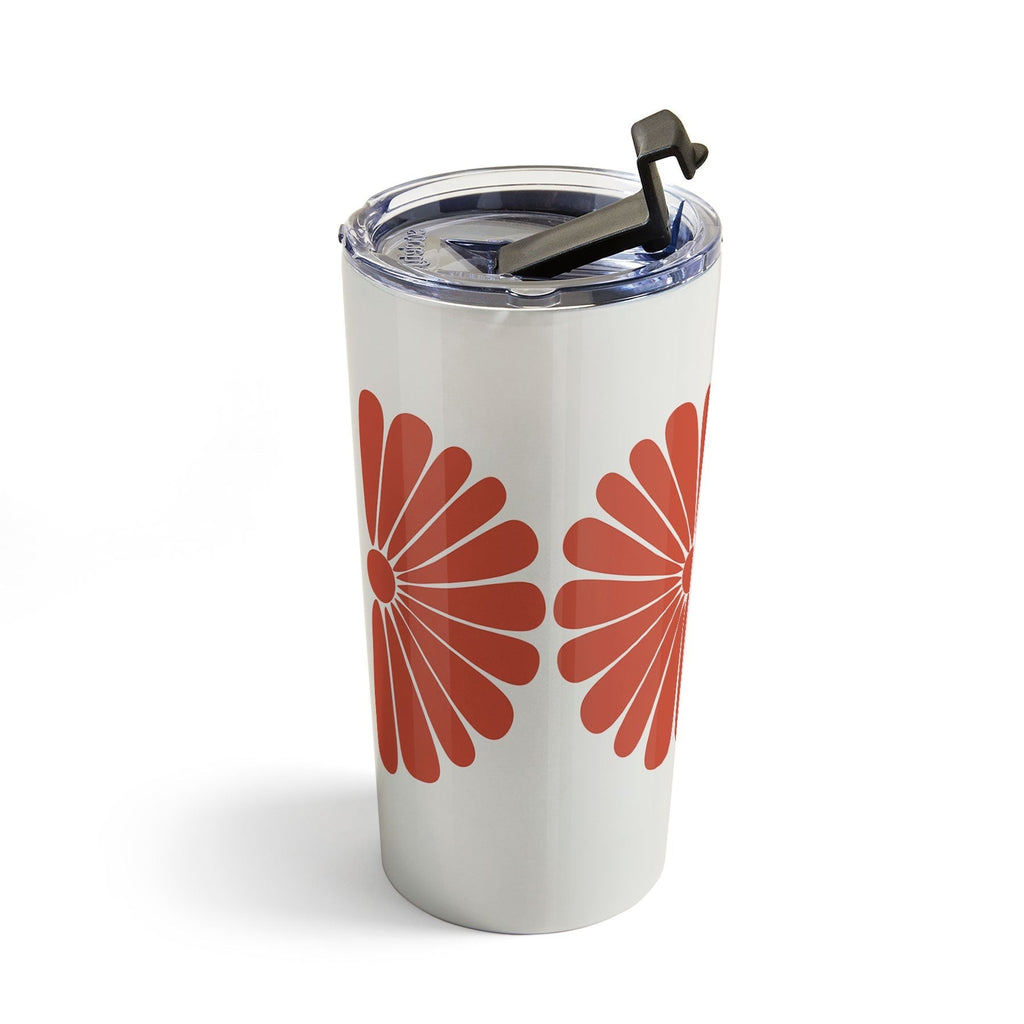 Colour Poems Retro Daisy III Travel Mug