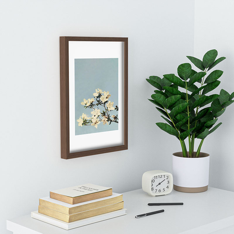 kazegami Japanese Azaleas Recessed Framing Rectangle