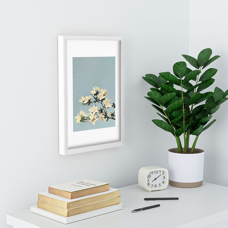 kazegami Japanese Azaleas Recessed Framing Rectangle