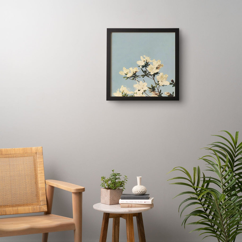 kazegami Japanese Azaleas Framed Wall Art