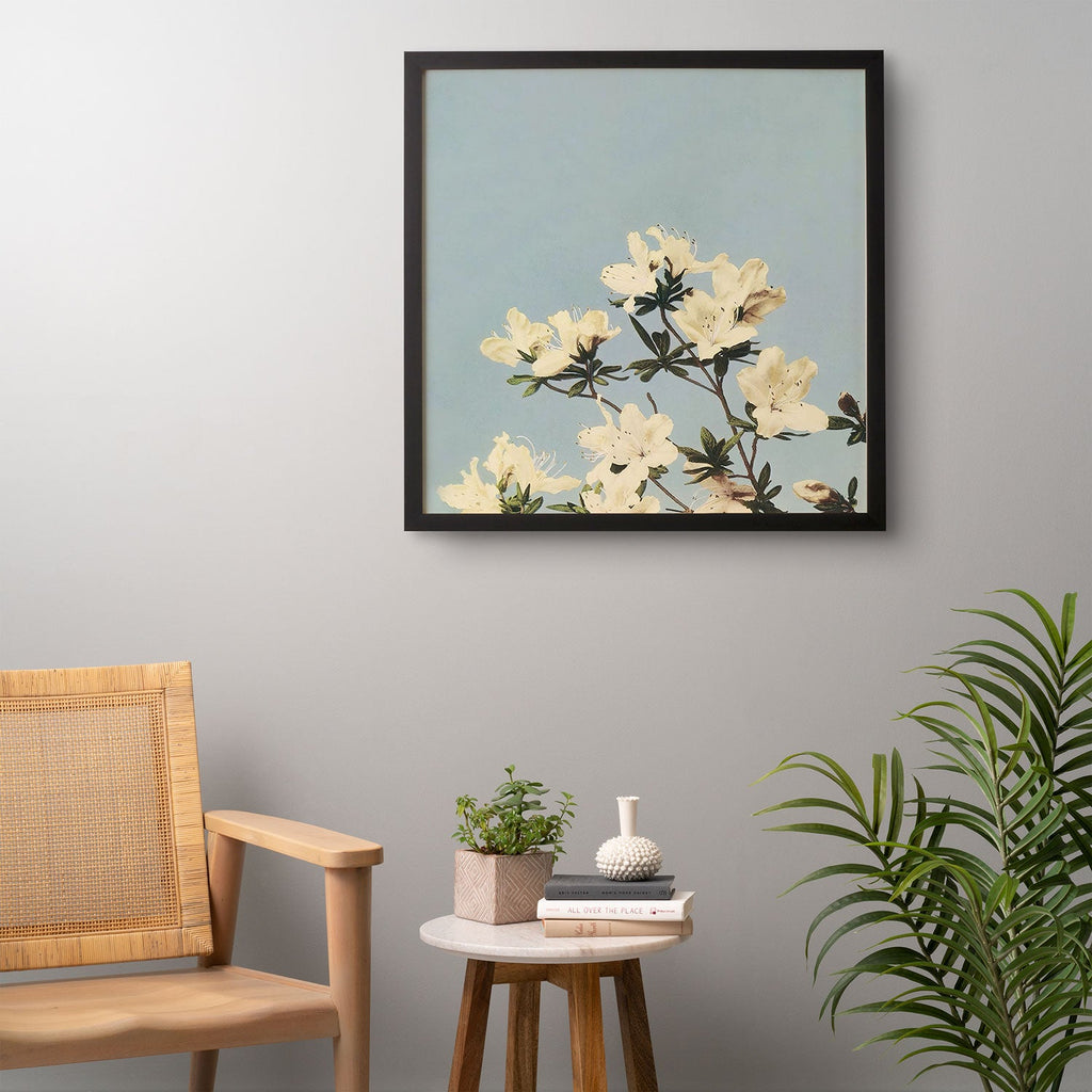 kazegami Japanese Azaleas Framed Wall Art