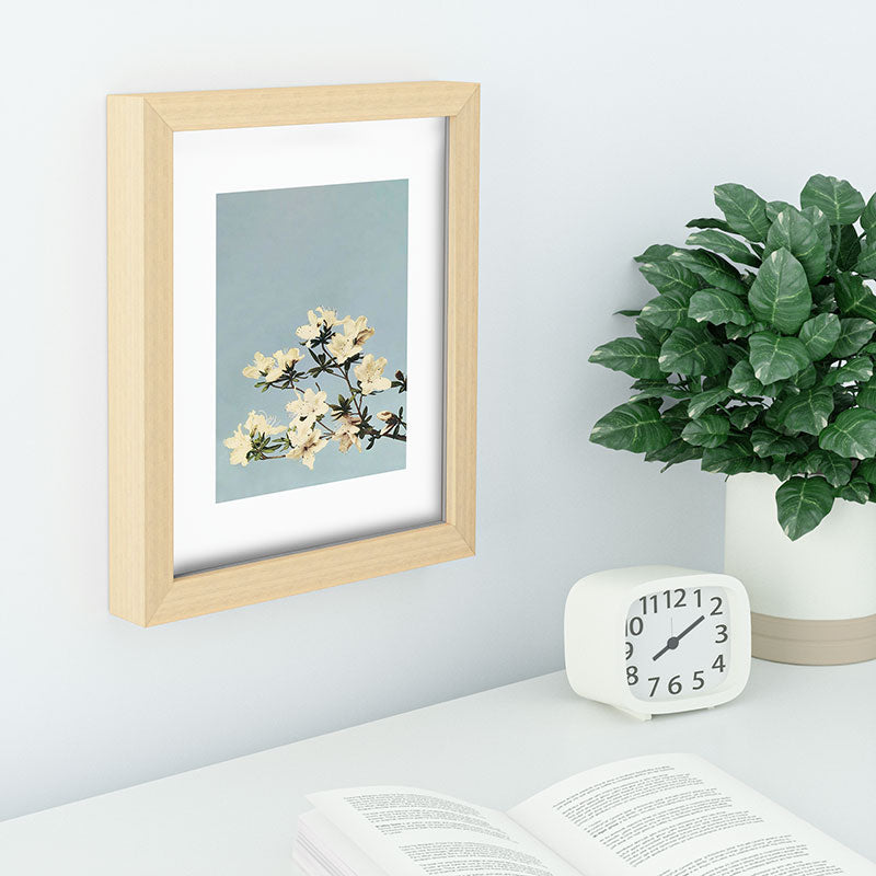 kazegami Japanese Azaleas Recessed Framing Rectangle