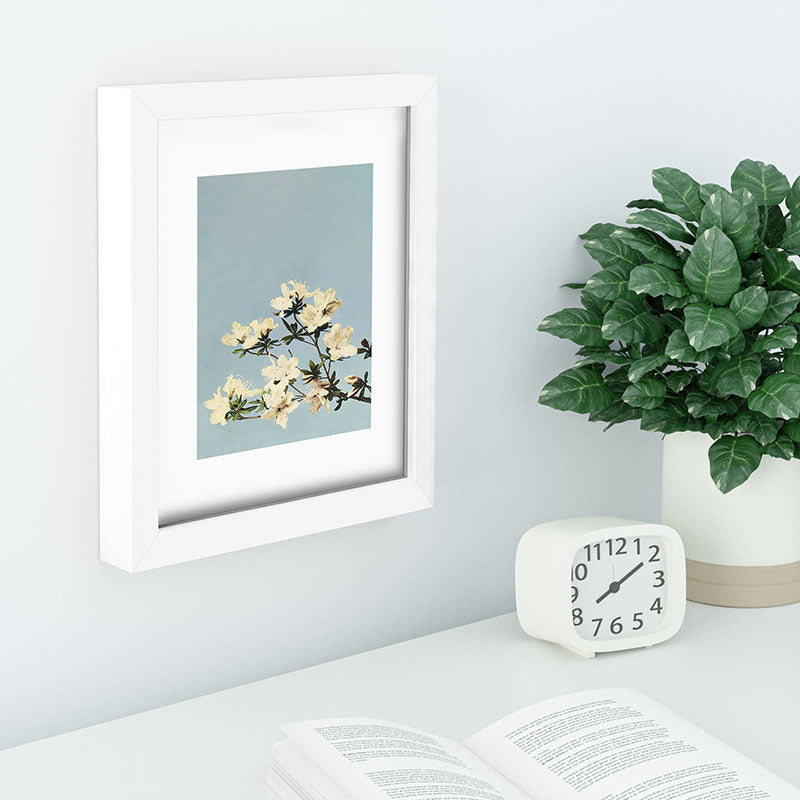 kazegami Japanese Azaleas Recessed Framing Rectangle