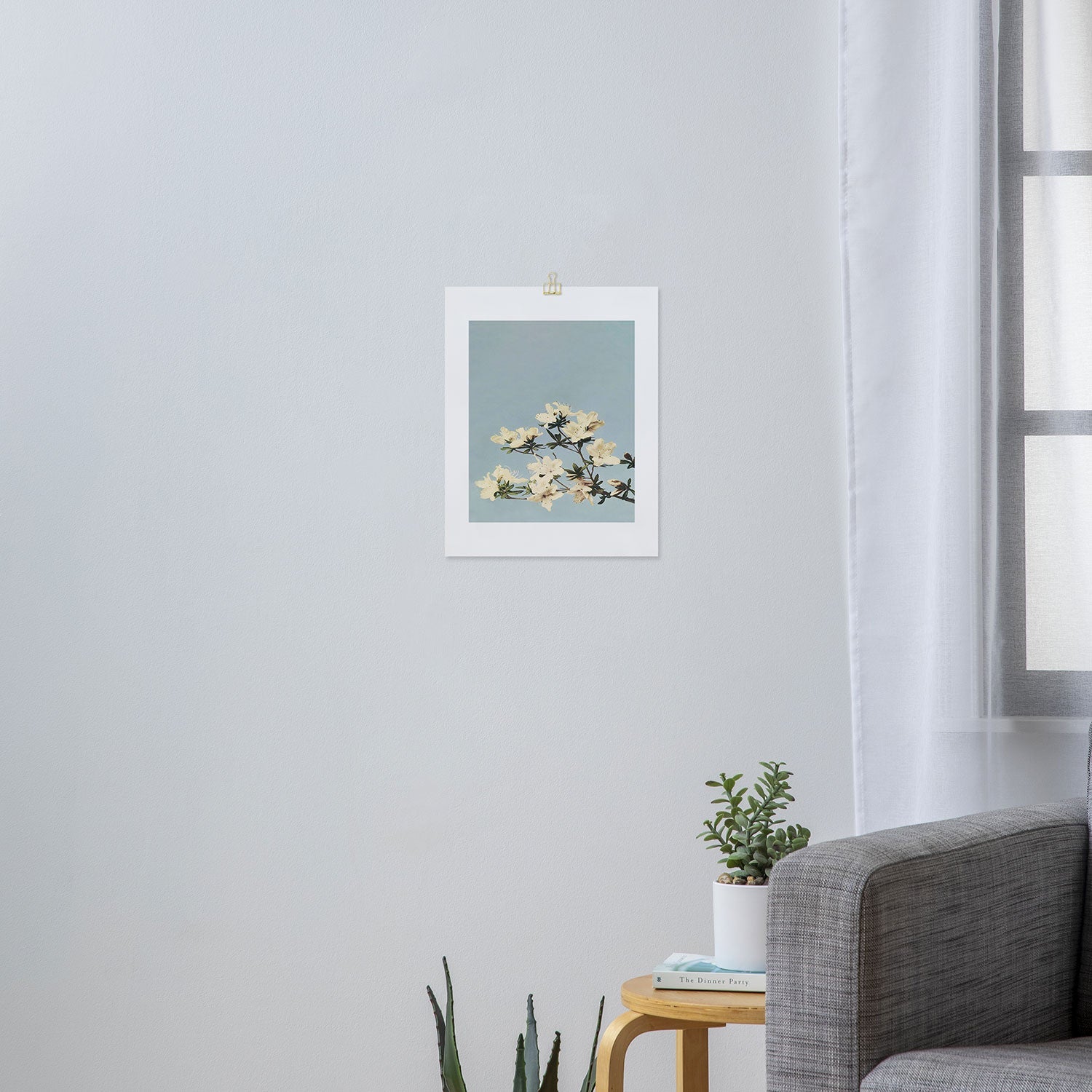 kazegami Japanese Azaleas Art Print