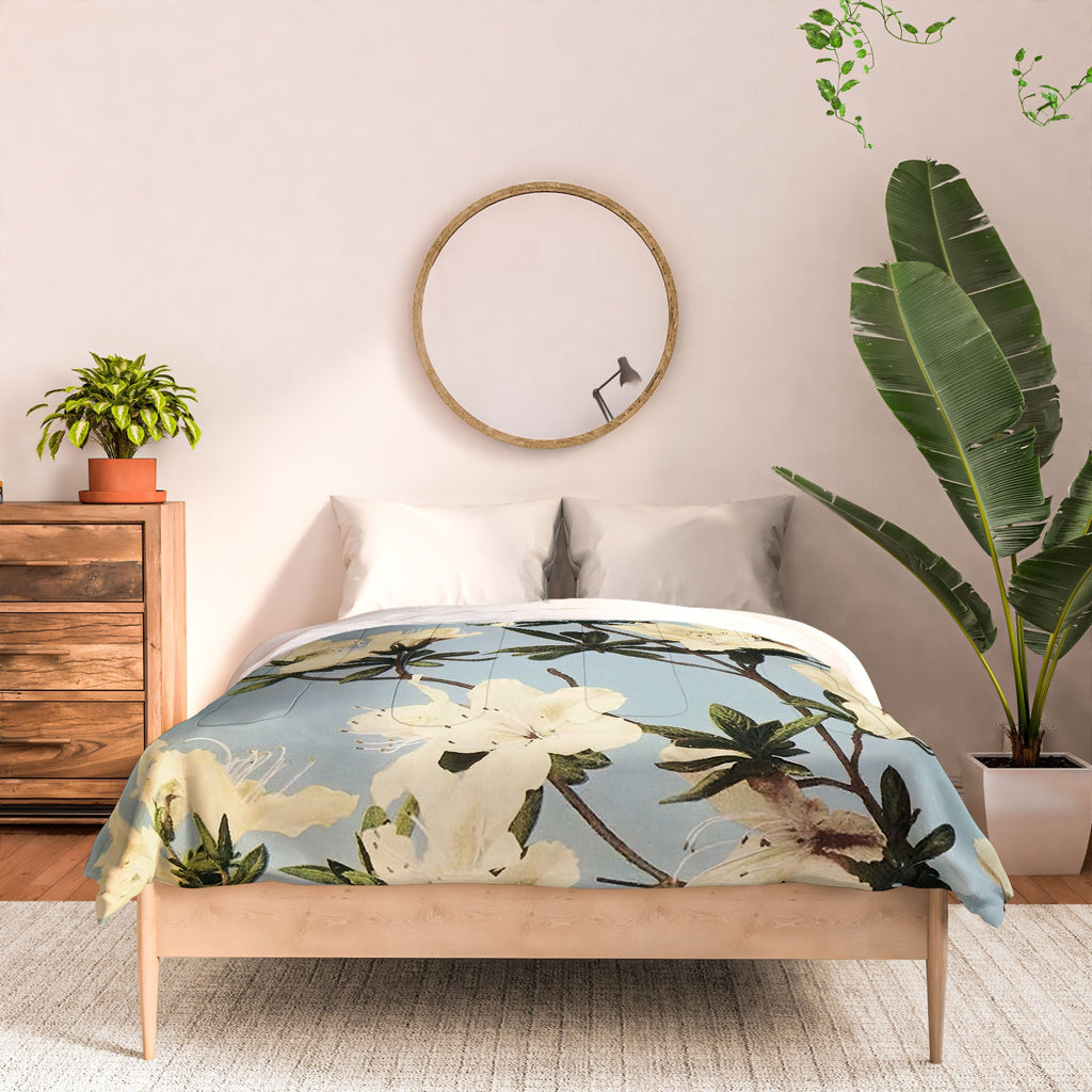kazegami Japanese Azaleas Comforter