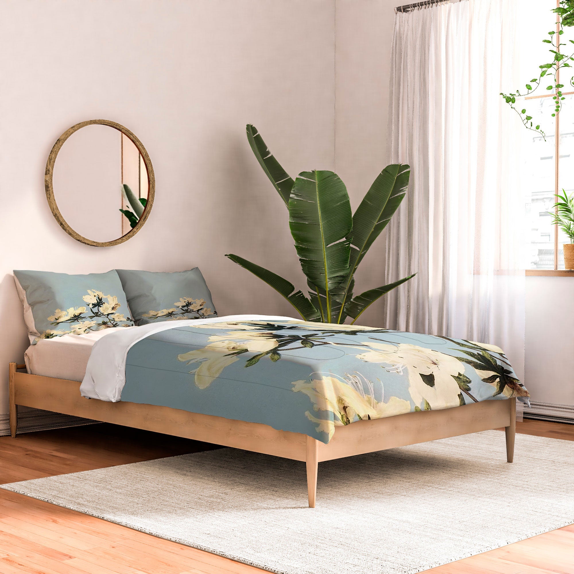 kazegami Japanese Azaleas Comforter