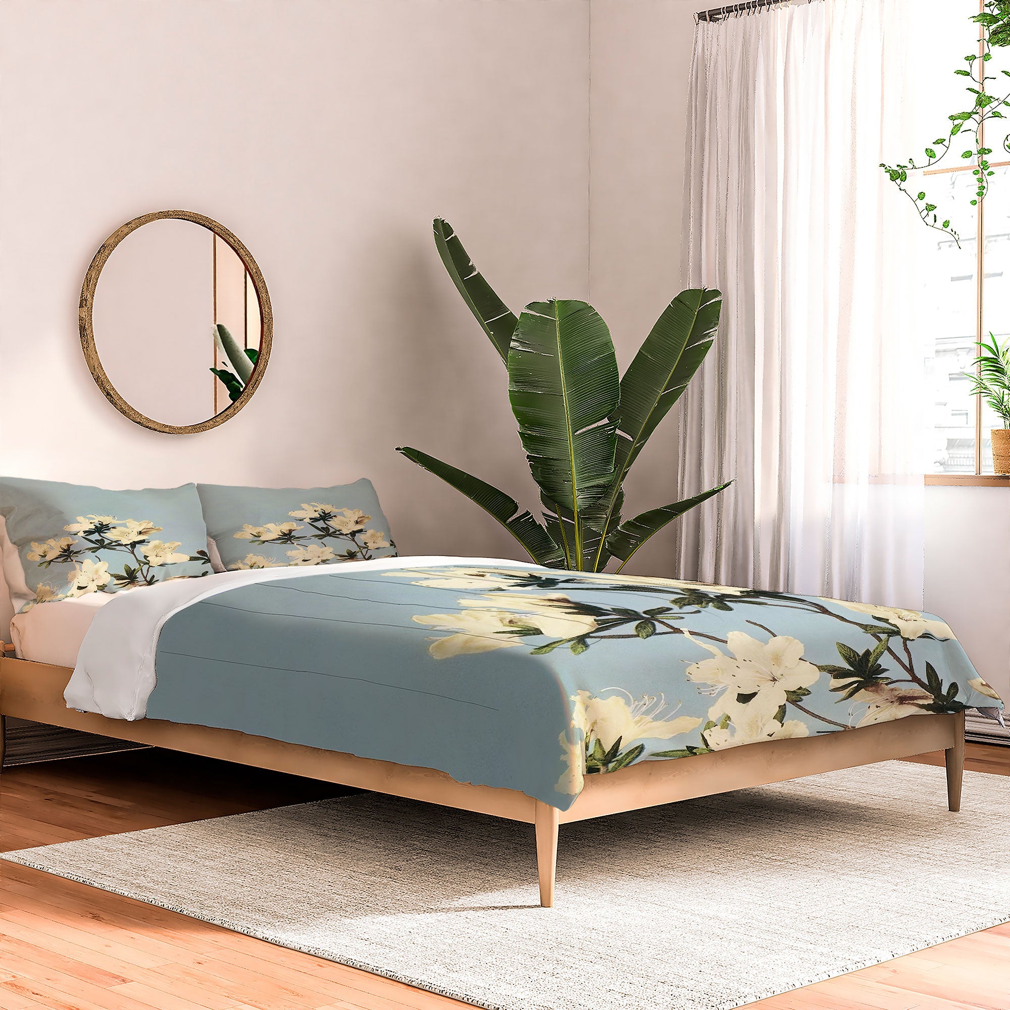 kazegami Japanese Azaleas Comforter