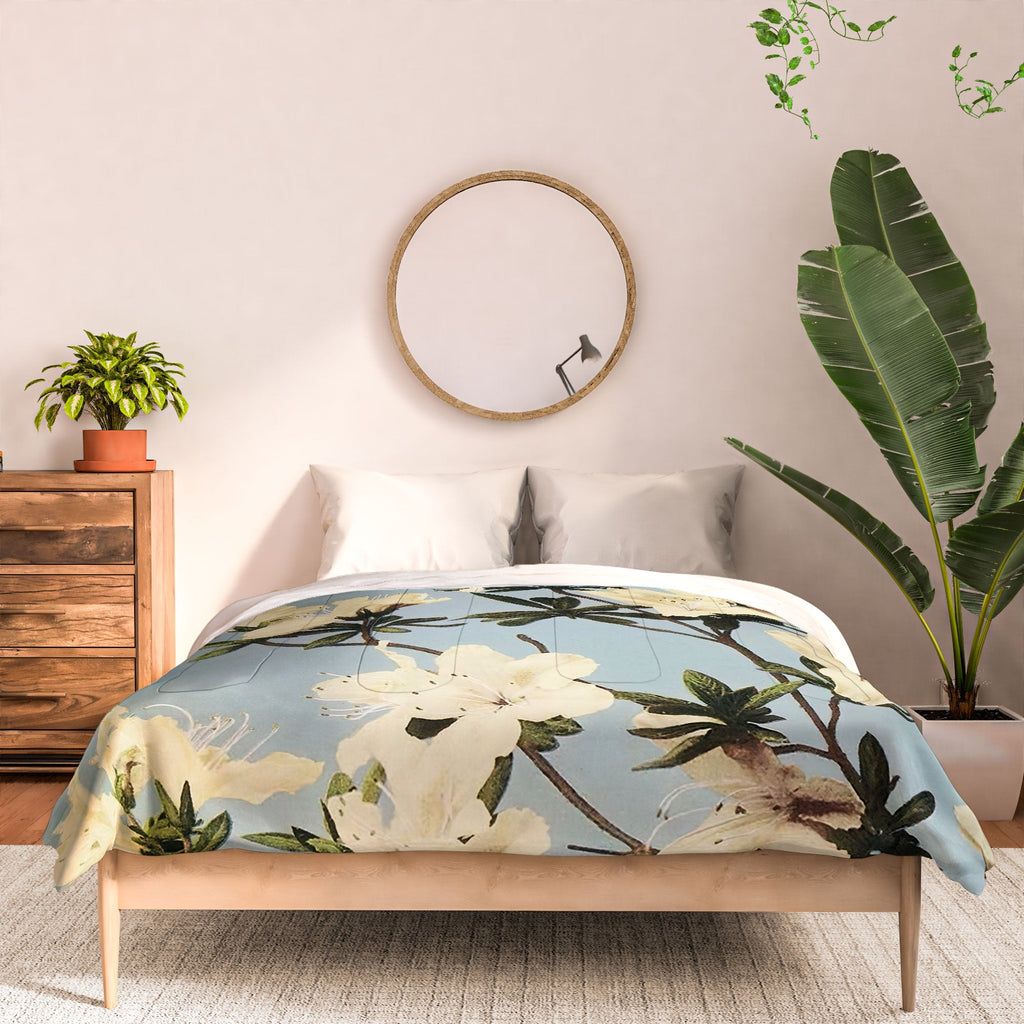 kazegami Japanese Azaleas Comforter