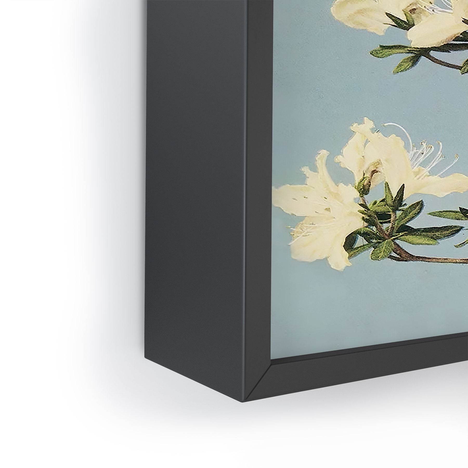 kazegami Japanese Azaleas Framed Mini Art Print