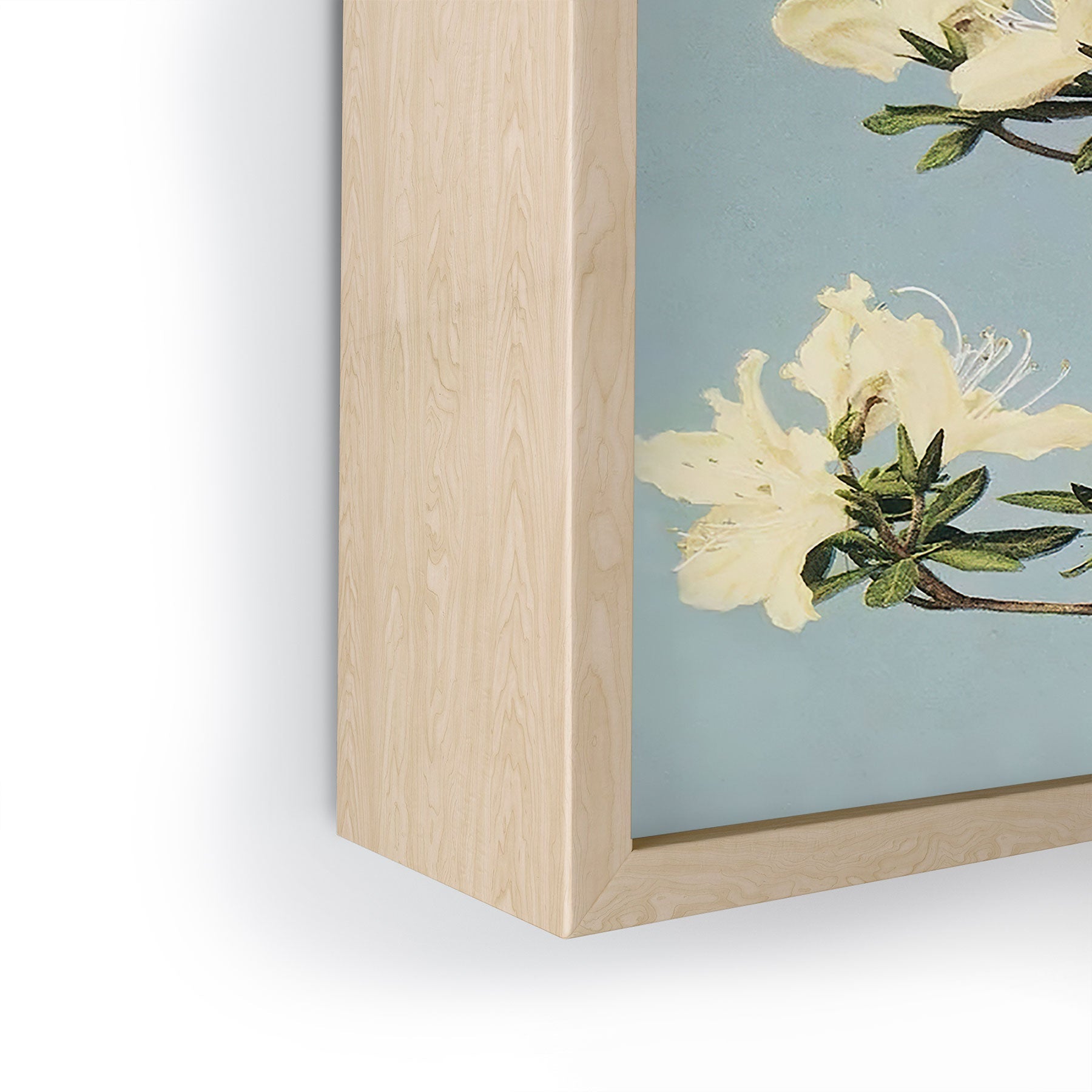 kazegami Japanese Azaleas Framed Mini Art Print