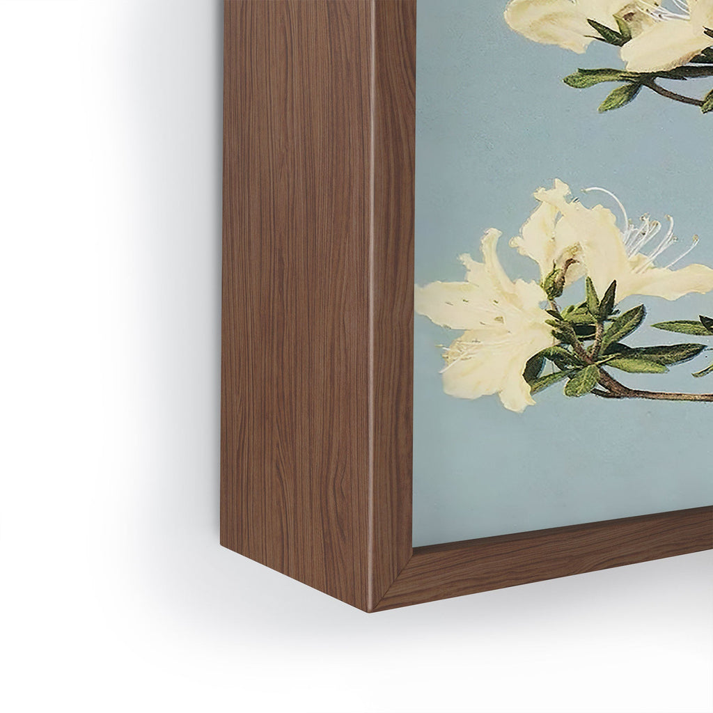 kazegami Japanese Azaleas Framed Mini Art Print