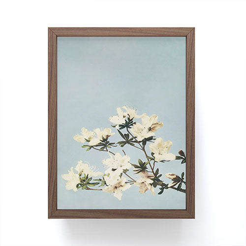 kazegami Japanese Azaleas Framed Mini Art Print