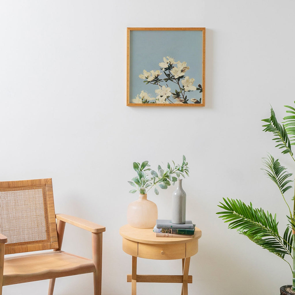 kazegami Japanese Azaleas Framed Wall Art