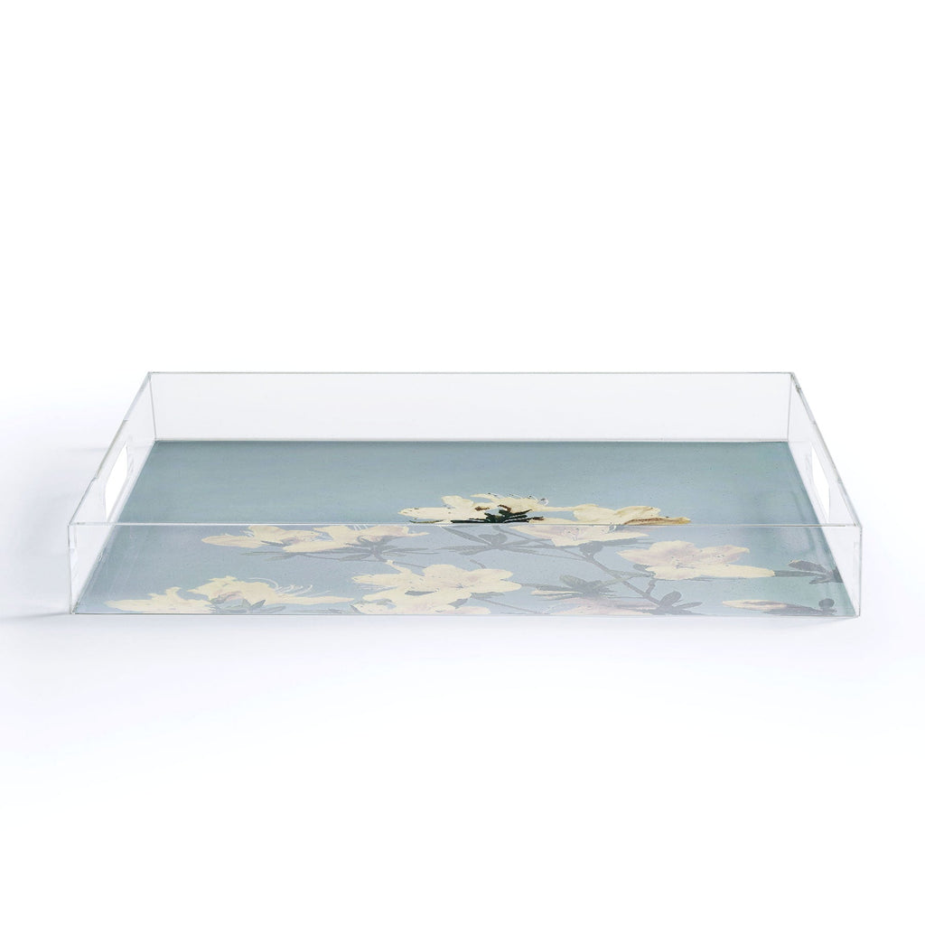 kazegami Japanese Azaleas Acrylic Tray