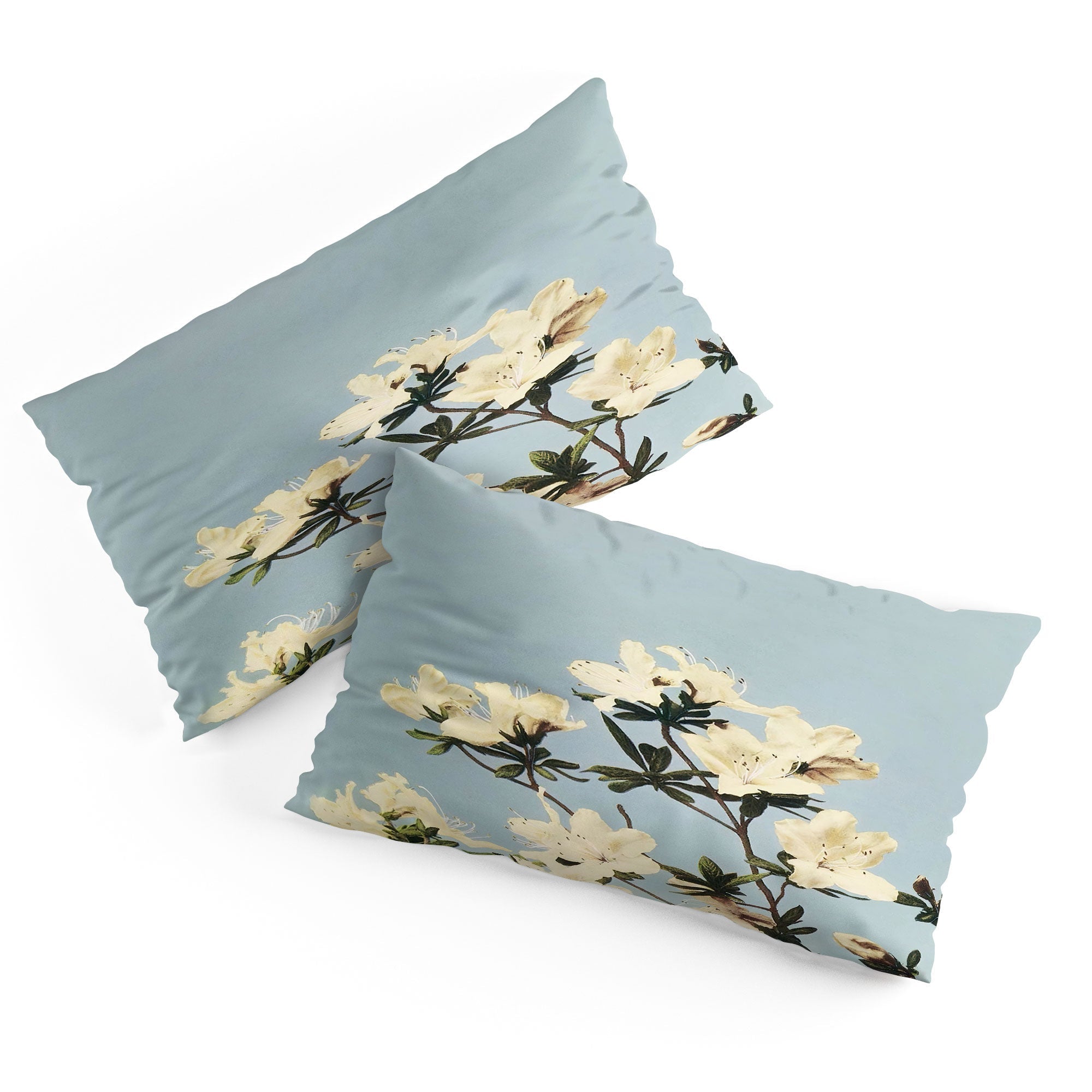 kazegami Japanese Azaleas Pillow Shams