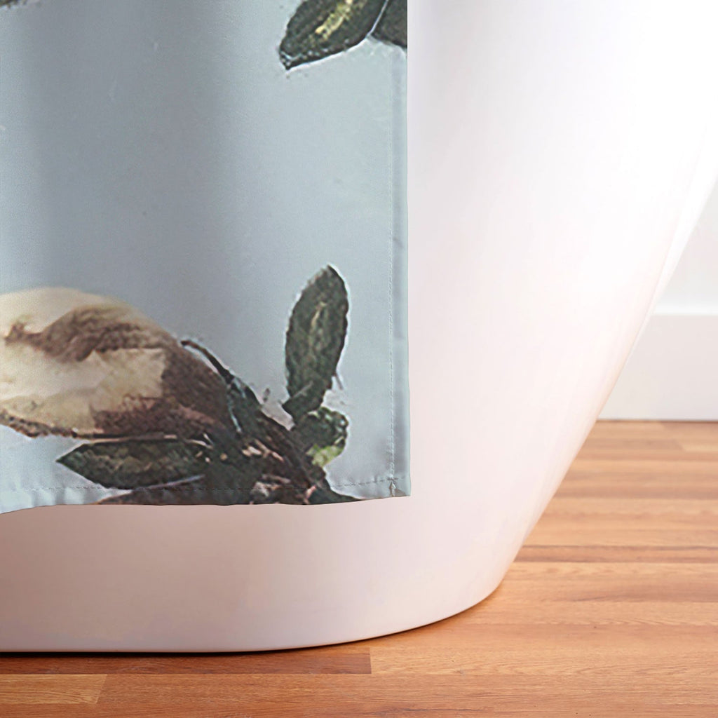 kazegami Japanese Azaleas Shower Curtain