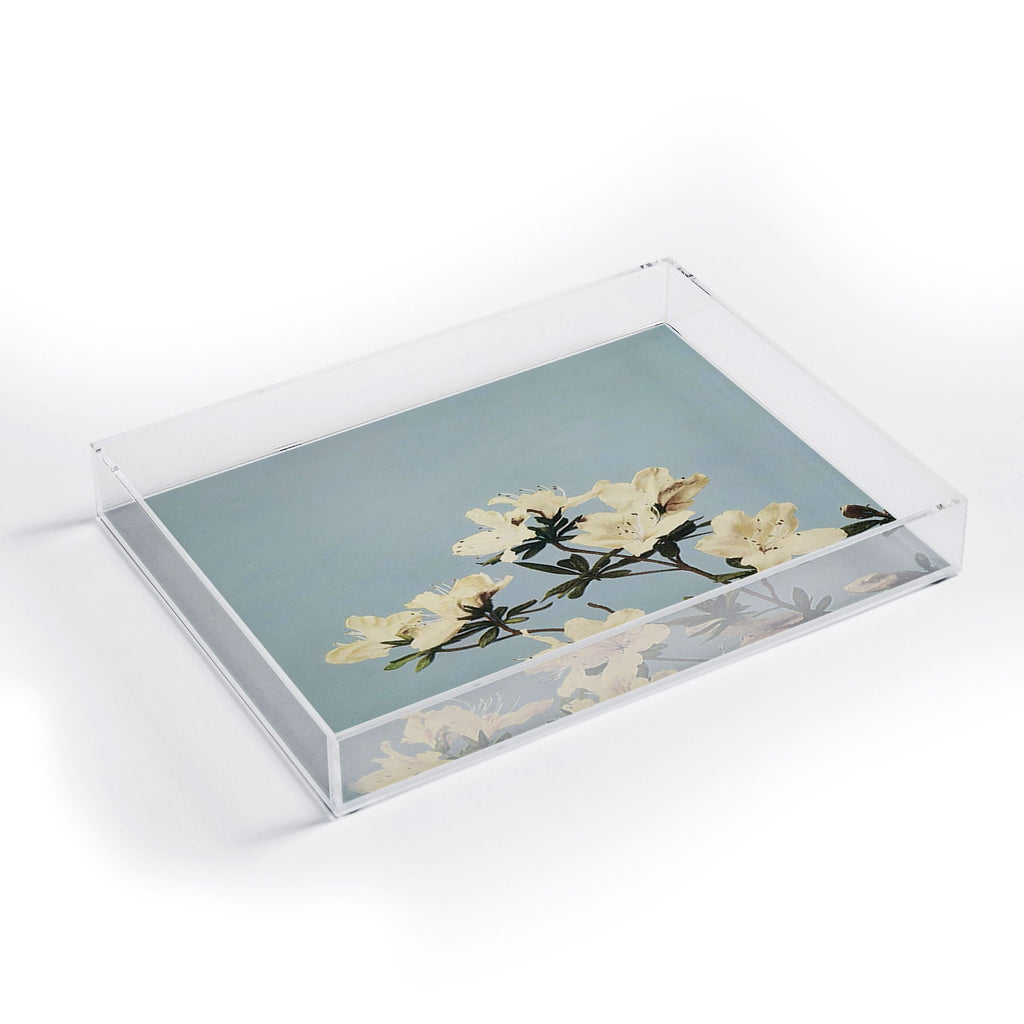 kazegami Japanese Azaleas Acrylic Tray