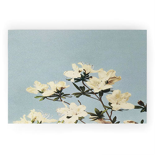 kazegami Japanese Azaleas Welcome Mat