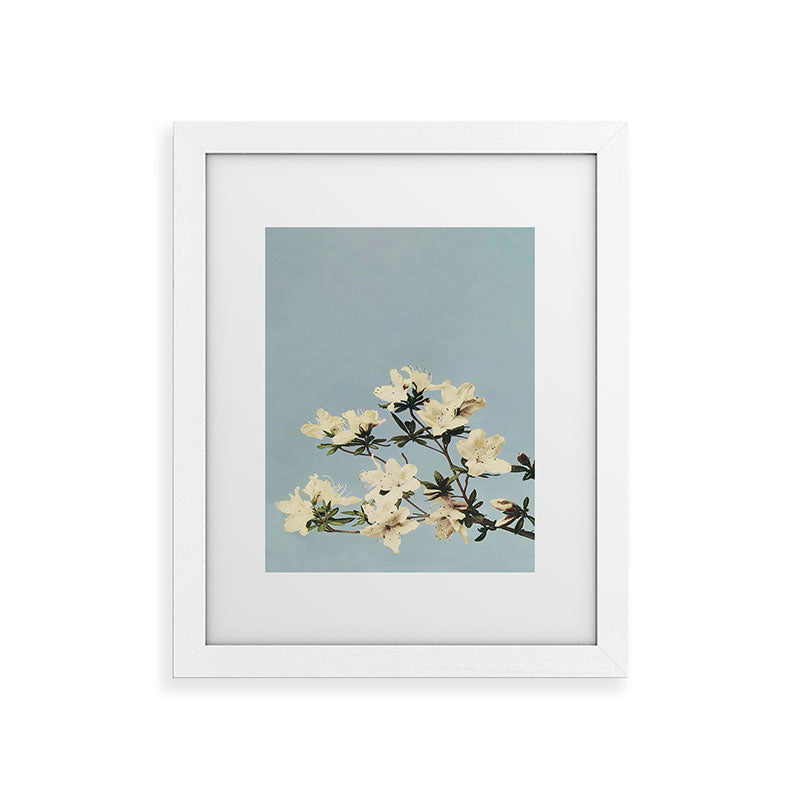 kazegami Japanese Azaleas Framed Art Print