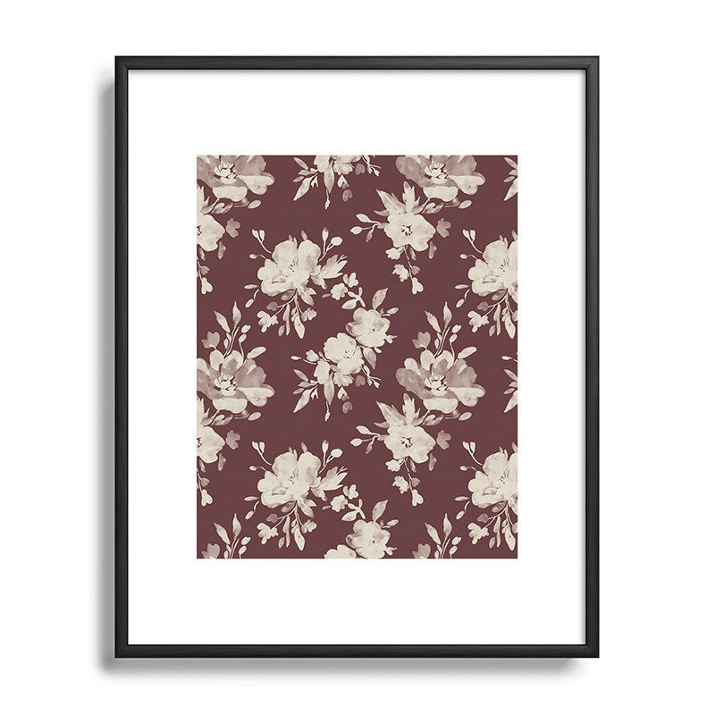 Marta Barragan Camarasa Antique Petal Romance Metal Framed Art Print