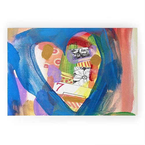 Natalie Baca Lucky in Love Welcome Mat