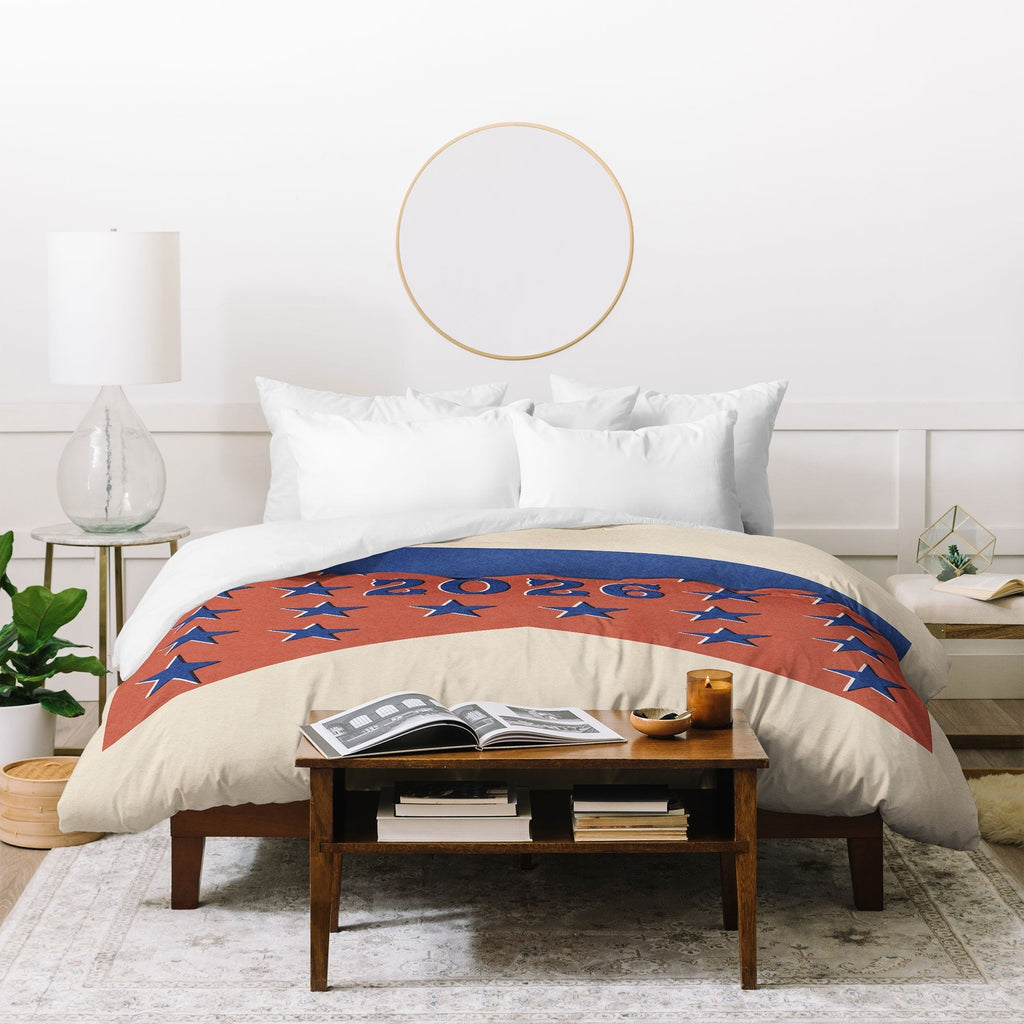 DENY Designs Star Banner Duvet Cover
