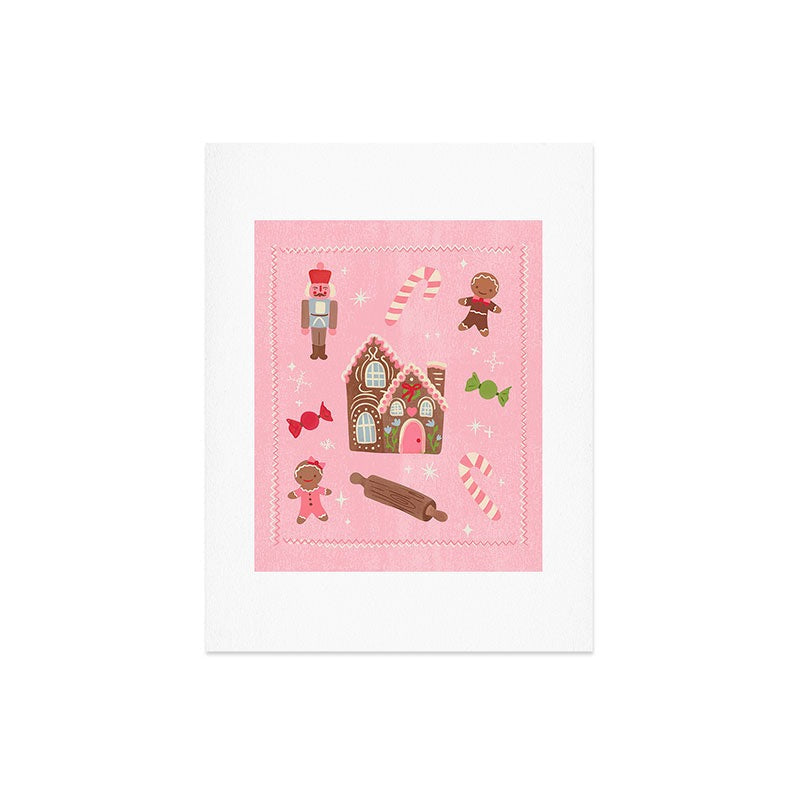 carriecantwell Sweet Christmas Holidays Art Print