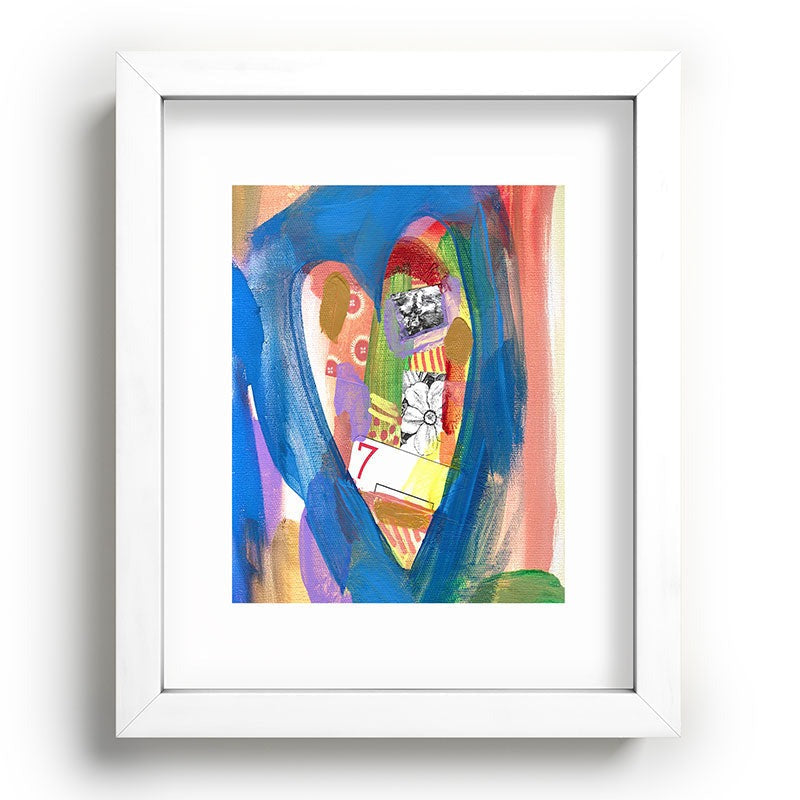 Natalie Baca Lucky in Love Recessed Framing Rectangle