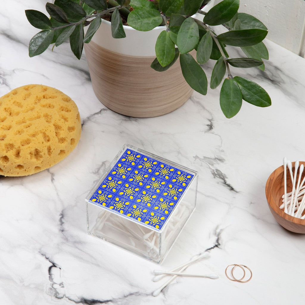 Design by Spark Dolce Vita Lemon Tile Acrylic Box