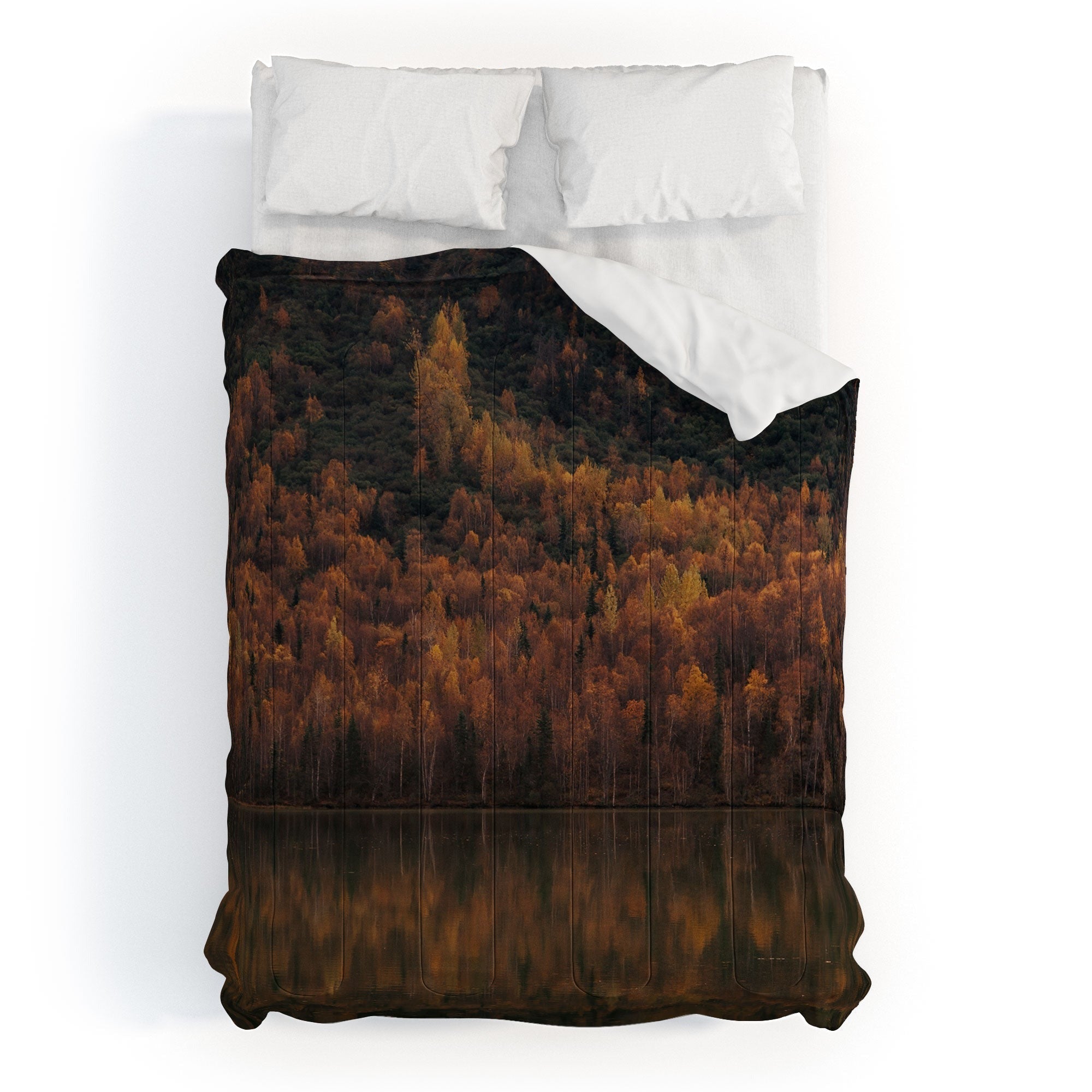 Hannah Kemp Fall Lake Comforter