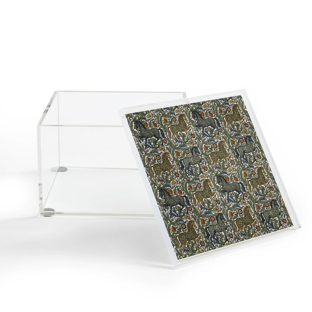 Marta Barragan Camarasa Renaissance Horse Garden Acrylic Box