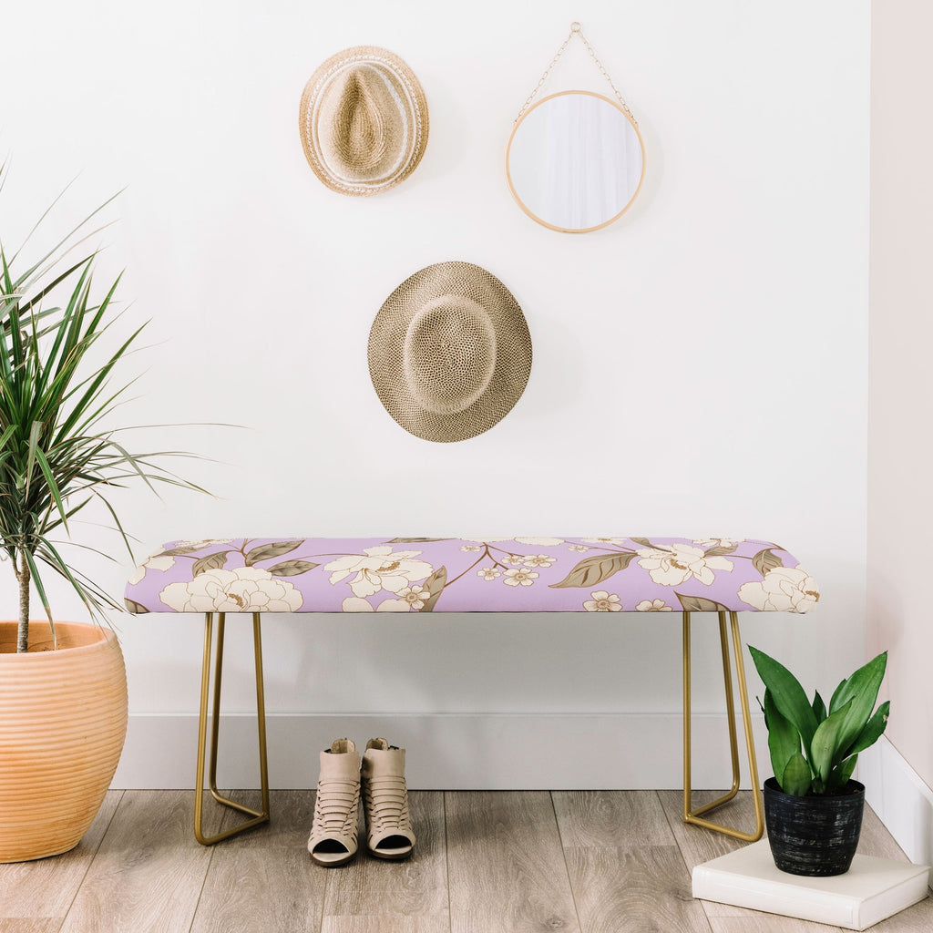 Gabriela Fuente Roberta lilac Bench