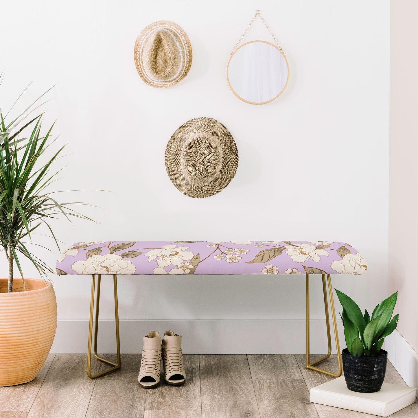 Gabriela Fuente Roberta lilac Bench